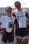 Süd-West Meisterschaften Einzelzeitfahren
Rüssingen 2010
BIKE-AID
Ellen Janßen und Sabine Fischer