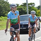 Matthias Schnapka und Désirée Schuler
Tobago International Cycling Classic
BIKE-AID 2010