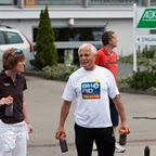 Albstadt Rundfahrt  2011 3. Etappe Tailfingen: Klaus Weber an der Verpflegung
