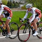 Die beiden Top Fahrerinnen des BIKE-AID Teams: Désirée Schuler und Elena Eggl