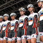 Deutsche Meisterschaften Straße Grimma 2012: Janina Brückner, Sabine Fischer, Sonja Rau, Elena Eggl, Tina Heizmann, Ariane Horbach und Katharina Fischer