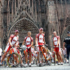2006 bei der Tour Alsace vor dem Straßburger Münster