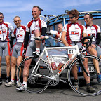 Eines der ersten Bilder unseres Teams 2005 beim Klassiker Verdun - Bar le Duc in Frankreich